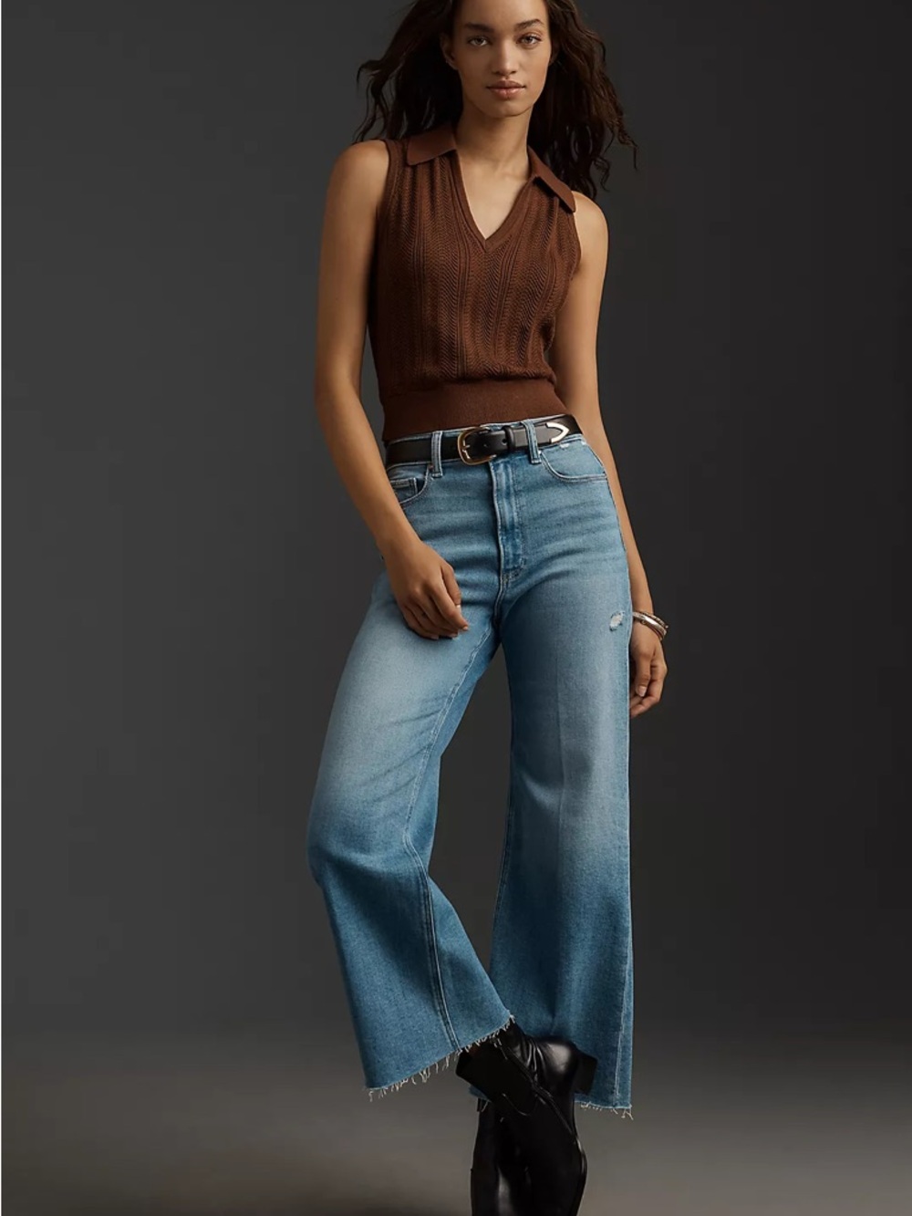 NWT PAIGE Rossana Sweater Tank Top